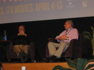 Paul Sorvino during his Q&A at the 23rd Annual Florida Film Festival.                                                  Photo by Sandra Carr