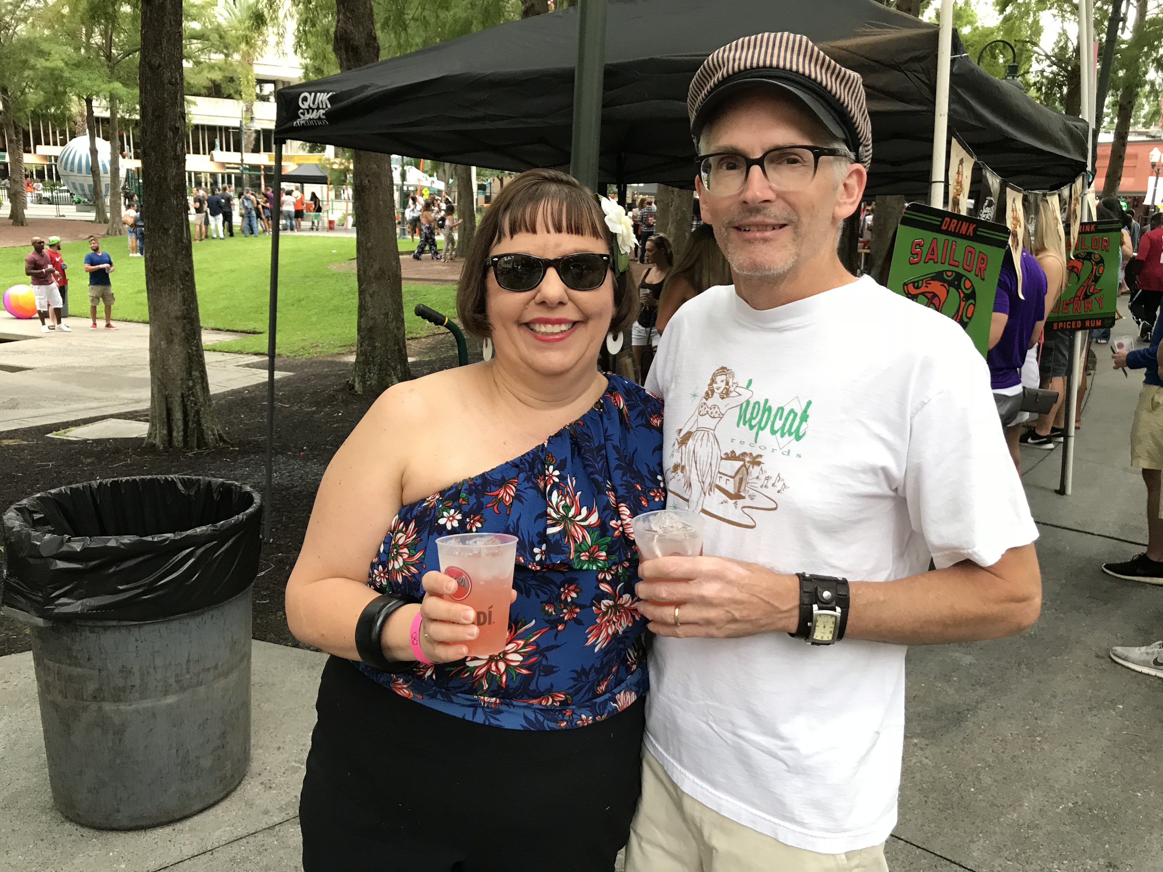 Dan and Sandra at RumFest