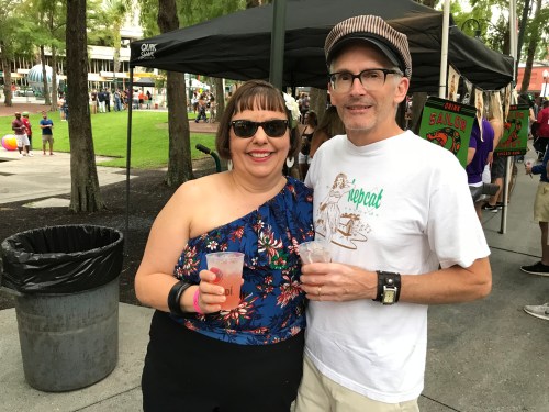 Dan and Sandra at RumFest