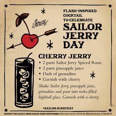 Sailor Jerry Cherry Jerry Recipe