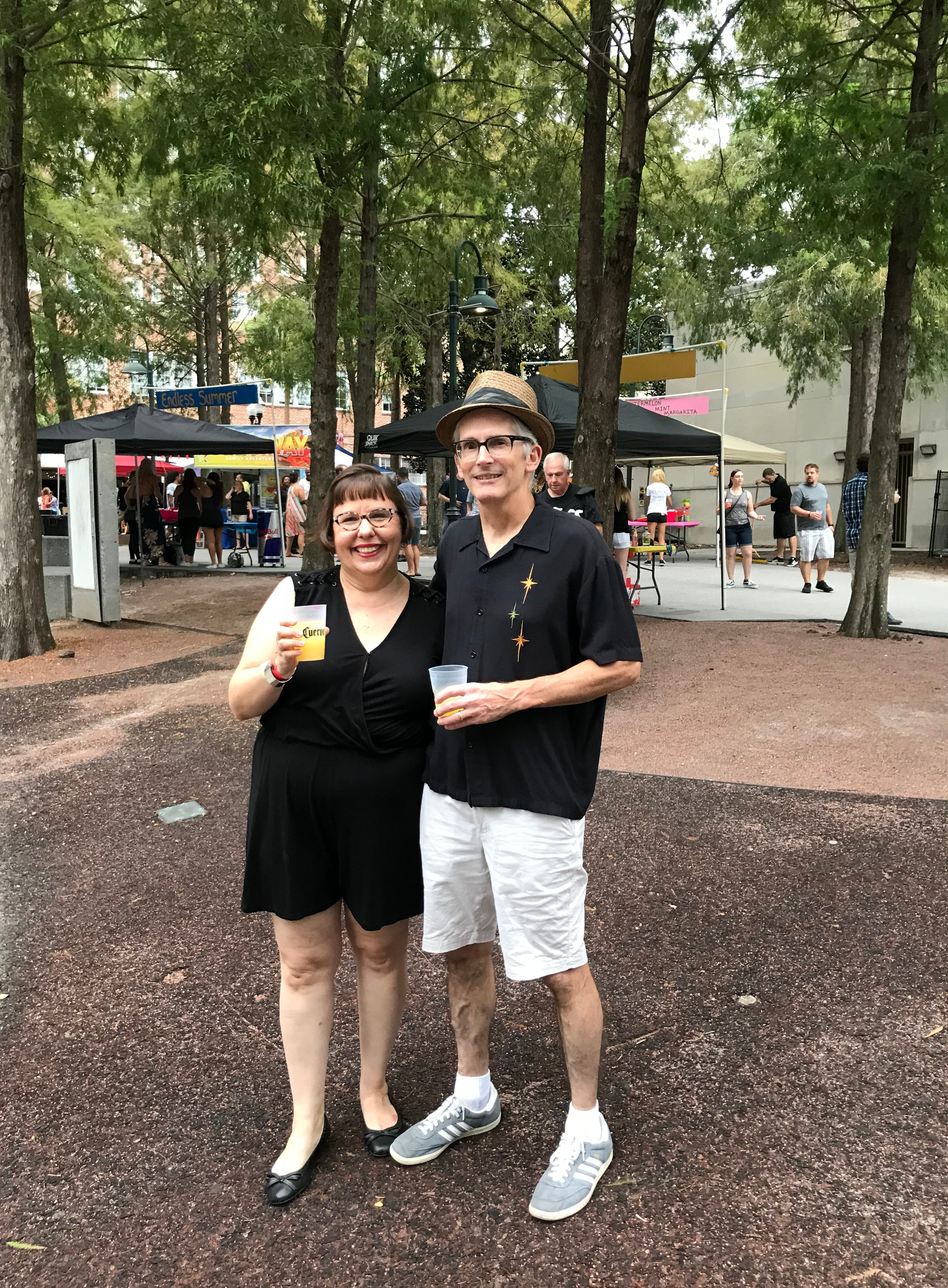 Dan and Sandra at MargaritaFest