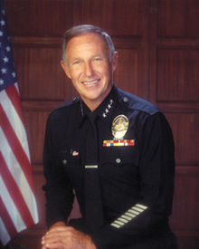 LAPD Chief of Police Daryl Gates