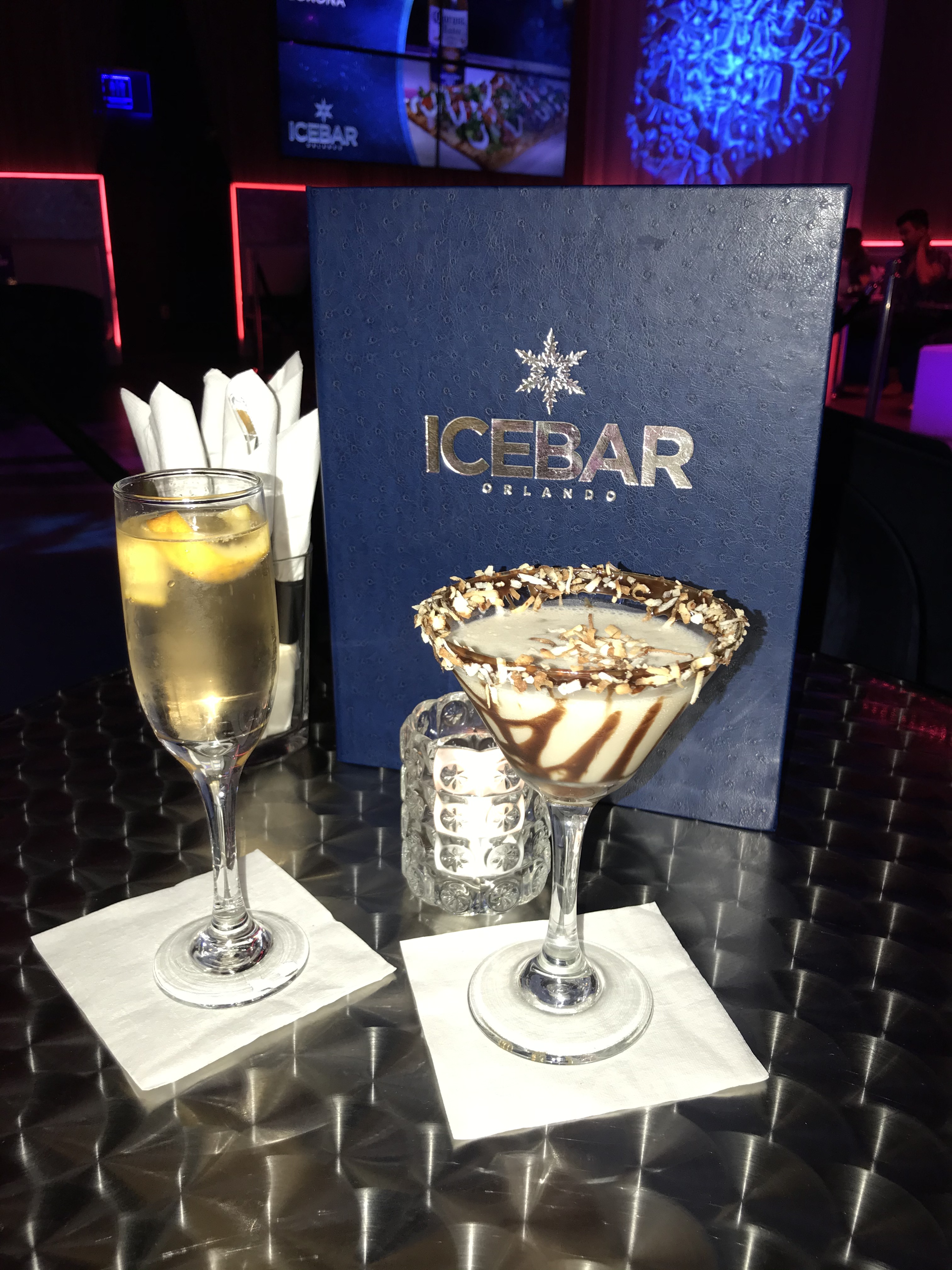 Martini and Zesty Spritzer